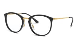 Shop Ray-Ban Panthos Eyeglasses in Black online.