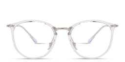 Shop Ray-Ban Optics Unisex Panthos Eyeglasses in Transparent online.