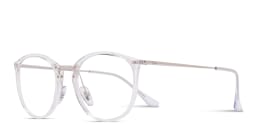 Shop Ray-Ban Optics Unisex Panthos Eyeglasses in Transparent online.