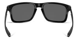 Shop Oakley HOLBROOK™ MIX Square Sunglasses in Polished Black online.