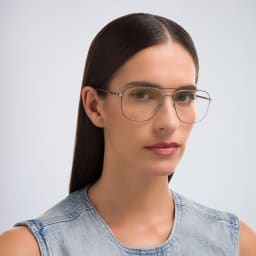 Shop MYKITA Steen Wide Aviator Eyeglasses in Black online.