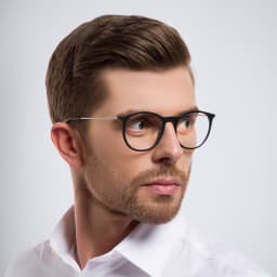 Shop Dolce & Gabbana Panthos Eyeglasses in Matte Black online.