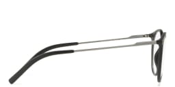 Shop Dolce & Gabbana Panthos Eyeglasses in Matte Black online.