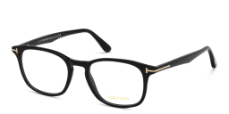 تسوق نظارات طبية مربّعة توم فورد بلون Black أونلاين.