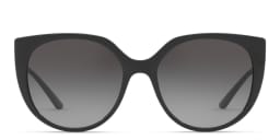 Shop Dolce & Gabbana Cat Eye Sunglasses in Black online.