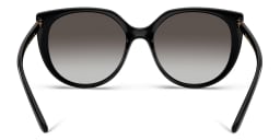 Shop Dolce & Gabbana Cat Eye Sunglasses in Black online.