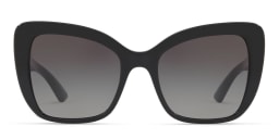 Shop Dolce & Gabbana Cat Eye Sunglasses in Black online.