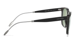 Shop GIORGIO ARMANI Square Sunglasses in Havana online.