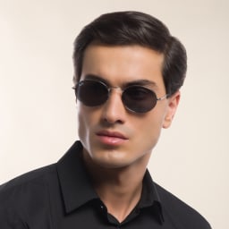Shop Ray-Ban Unisex Round Sunglasses in Silver online.