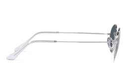 Shop Ray-Ban Unisex Round Sunglasses in Silver online.