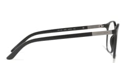 Shop GIORGIO ARMANI Square Eyeglasses in Black online.
