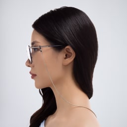 Shop Uoptic Silver Plated Glasses Chain online.