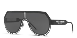 تسوق نظارة شمسية أفياتور دولتشي آند غابانا بلون Matte Black أونلاين.