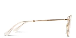 Shop JIMMY CHOO Square Eyeglasses in Glitter Silver online.