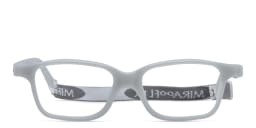Shop Mira Flex Kids Rectangle Eyeglasses in Grey online.