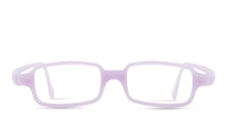 Shop Mira Flex Kids Rectangle Eyeglasses in Baby Pink online.