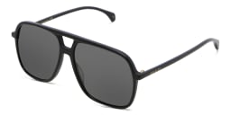 Shop GUCCI Aviator Sunglasses in Black online.