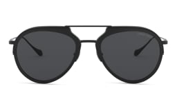 تسوق نظارة شمسية أفياتور جورجو أرماني بلون Matte Black أونلاين.