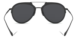 تسوق نظارة شمسية أفياتور جورجو أرماني بلون Matte Black أونلاين.
