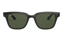 Shop Ray-Ban Unisex Square Sunglasses in Black online.