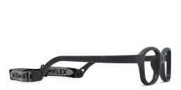 Shop Mira Flex Kids Square Eyeglasses in Grey online.