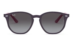Shop Ray-Ban Junior Kids Irregular Sunglasses in Violet online.