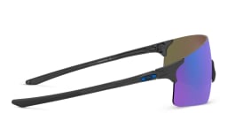 Shop Oakley Evzero Blades Rimless Rectangle Sunglasses in Blue online.