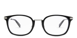 Shop EYE'M Unisex Square Eyeglasses in Black online.