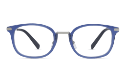 Shop EYE'M Unisex Square Eyeglasses in Blue online.