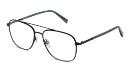 Shop EYE'M Wide Square Eyeglasses in Blue online.