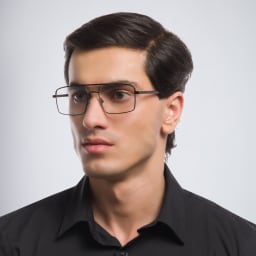 Shop EYE'M Octagon Junior Unisex Aviator Eyeglasses in Gunmetal online.