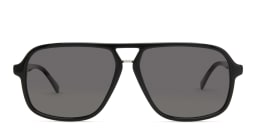 Shop EYE'M Aviator Sunglasses in Black online.