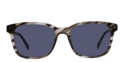 Shop EYE'M Square Sunglasses in Brown online.