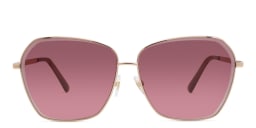 تسوق نظارة شمسية كات آي كبيرة EYE'M بلون Rose Gold أونلاين.