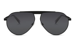 Shop EYE'M Aviator Sunglasses in Matte Black online.