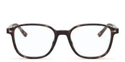 Shop Ray-Ban Leonard Square Eyeglasses in Havana online.