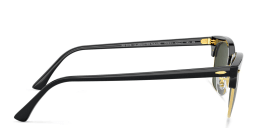 Shop Ray-Ban Rectangle Sunglasses in Black online.