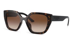 Shop PRADA Cat Eye Sunglasses in Havana online.