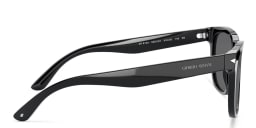 Shop GIORGIO ARMANI Square Sunglasses in Black online.