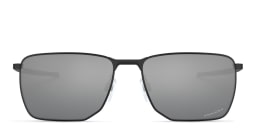 تسوق نظارة شمسية إجكتور بإطار مستطيل اوكلي بلون Satin Black أونلاين.