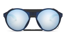 Shop Oakley Clifden Round Sunglasses in Matte Translucent Blue online.