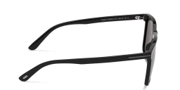 Shop TOM FORD Square Sunglasses in Shiny Black online.