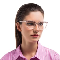 تسوق نظارة طبية بإطار مربع EYE'M بلون نود أونلاين.