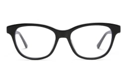 Shop EYE'M Square Eyeglasses in Black online.