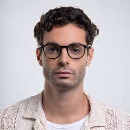 Shop EYE'M Round Eyeglasses in Havana online.