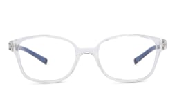 Shop EYE'M Kids Rectangle Eyeglasses in Clear online.