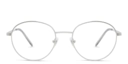 Shop EYE'M Kids Round Eyeglasses in Silver online.