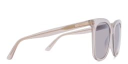 Shop EYE'M Square Sunglasses in Nude online.