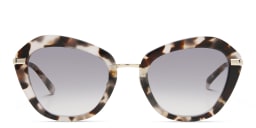 Shop EYE'M Irregular Sunglasses in Grey online.
