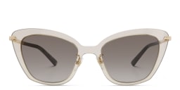 تسوق نظارة شمسية بإطار كات آي EYE'M بلون Beige أونلاين.